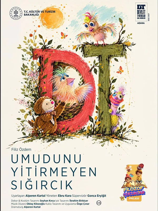 UMUDUNU YİTİRMEYEN SIĞIRCIK (Filozof Çocuklar Projesi) - ADANA DT card