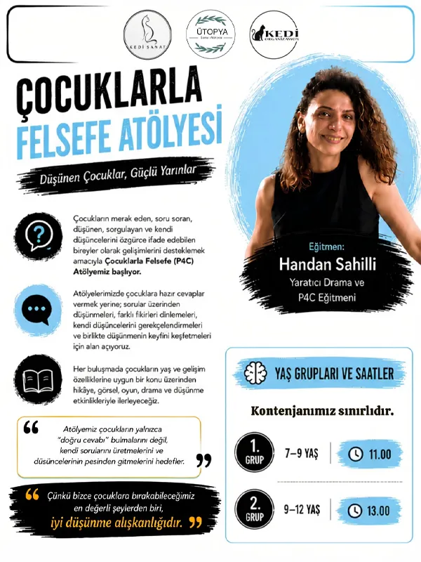 Çocuklarla Felsefe Atölyesi card