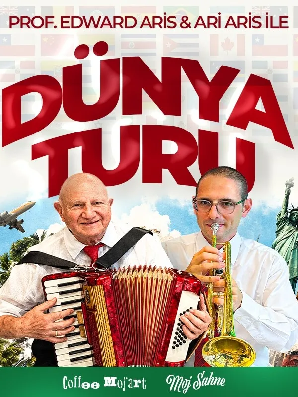 Sn Edward Aris ve Sn Ari Aris ile Müzik Dünyasının Enlerine Bir Dünya Turu card