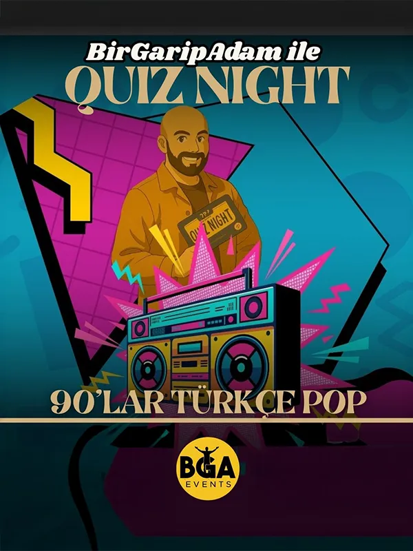 Bir Garip Adam İle Quiz Night - 90'lar Türkçe Pop thumbnail