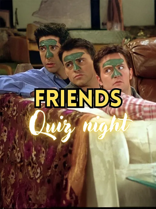 Friends Quiz Night card