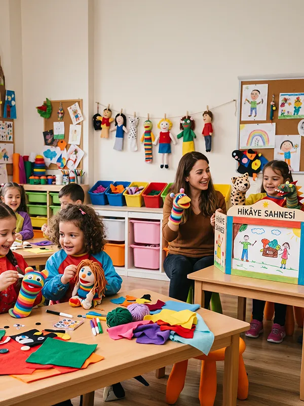 Hikaye Anlatıcılığı Ve Kukla Atölyesi Yaş Grubu:7-11 card