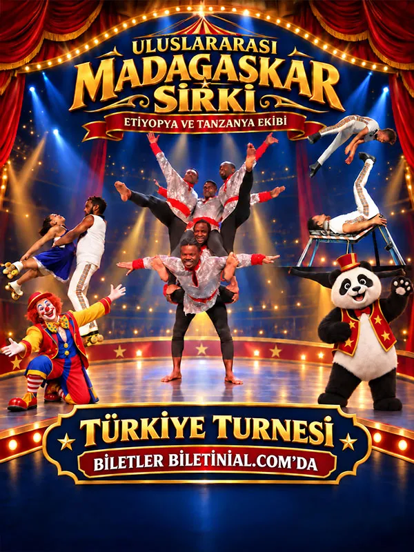 Madagaskar Sirki - Büyülü Dünya Turu card