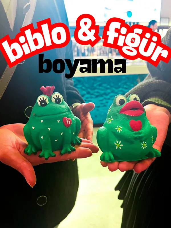 Biblo & Figür Boyama card