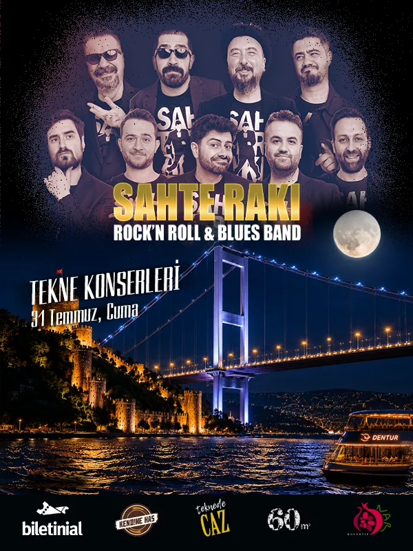 Sahte Rakı Blues & Rock’n Roll Band & Tekne Konseri card