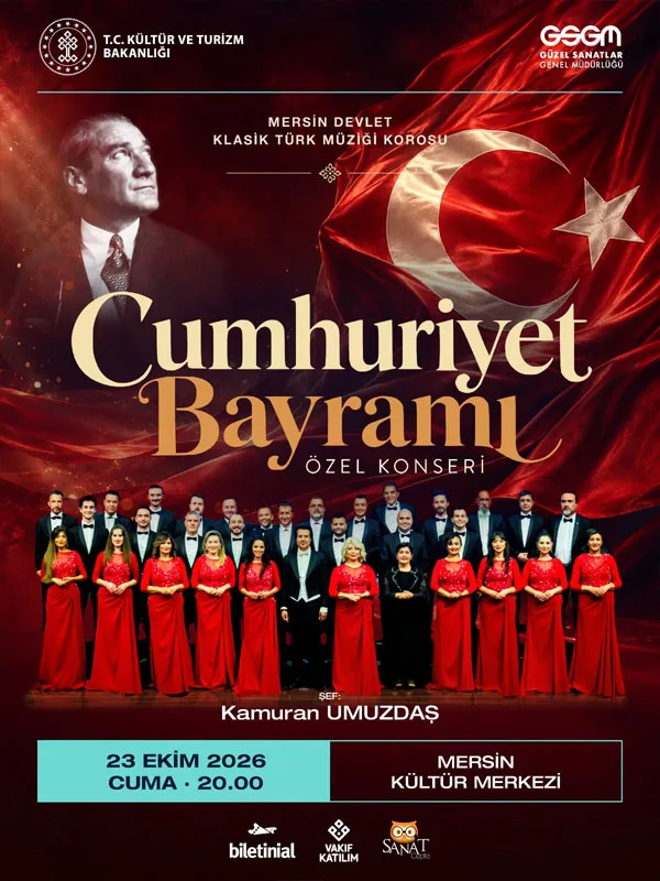 Cumhuriyet Bayramı Özel Konseri Mersin Devlet Klasik Türk Müziği Korosu card