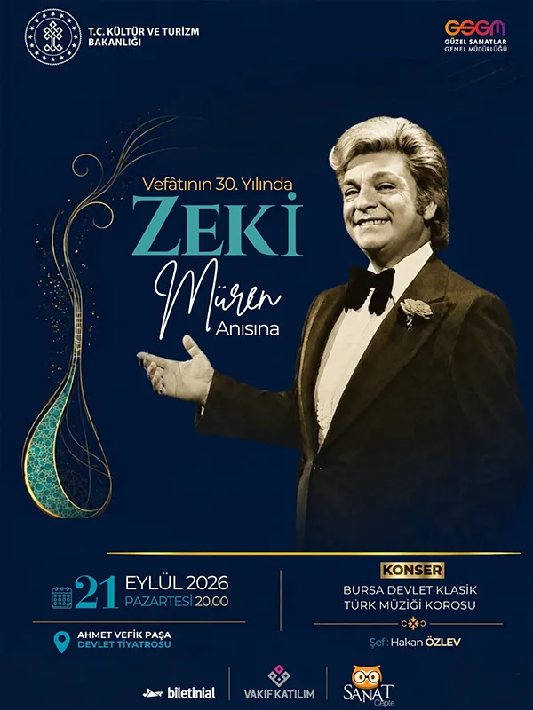 Vefatının 30. Yılında Zeki Müren Anısına - Bursa Devlet Klasik Türk Müziği Korosu card