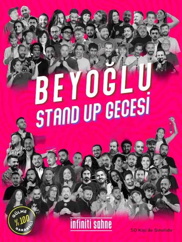 Stand up Taksim / Beyoğlu Gecesi | İnfiniti Sahne card