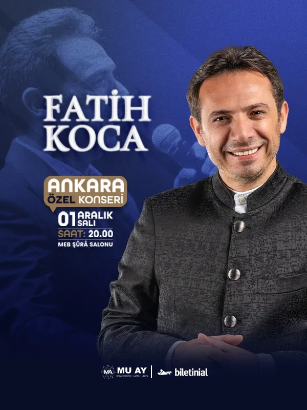 Fatih Koca Konseri card