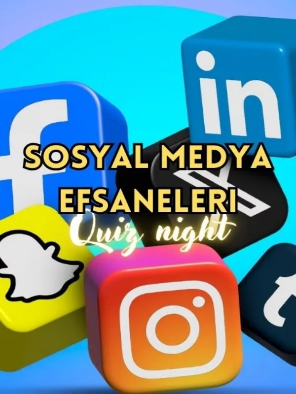 Social Medya Quiz Night card