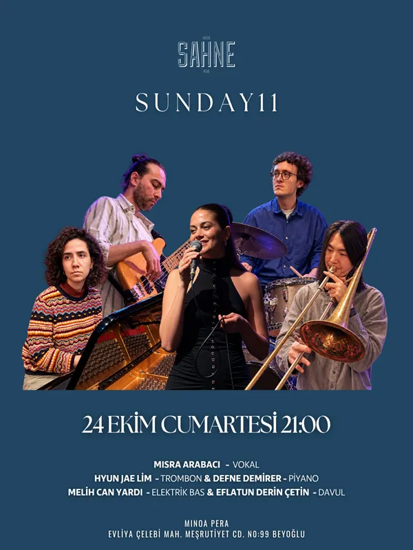 Sunday11 Konseri card