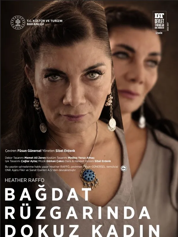 BAĞDAT RÜZGARINDA DOKUZ KADIN card