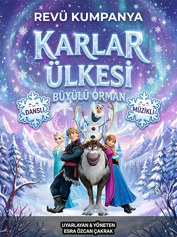 Karlar Ülkesi Büyülü Orman card