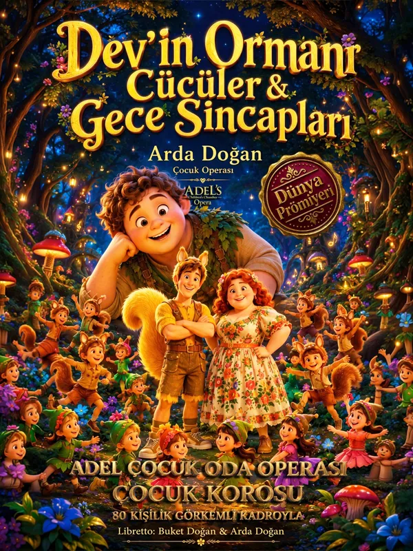 Dev’in Ormanı Cücüler & Gece Sincapları Çocuk Operası card