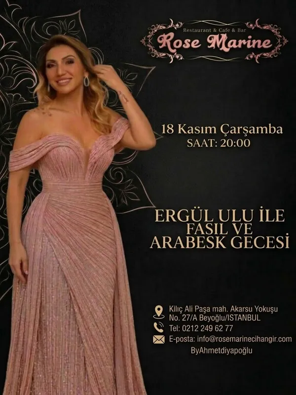Ergül Ulu İle Fasıl Ve Arabesk Gecesi card