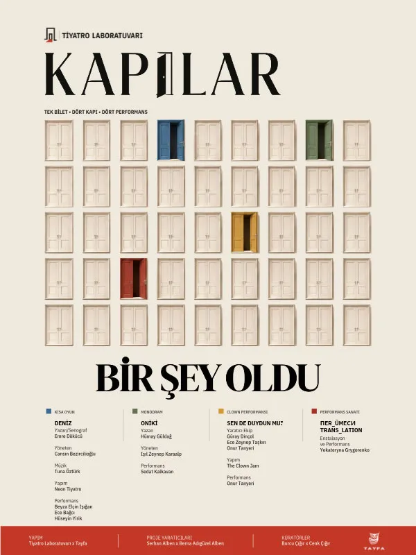 Kapılar Bir Şey Oldu card