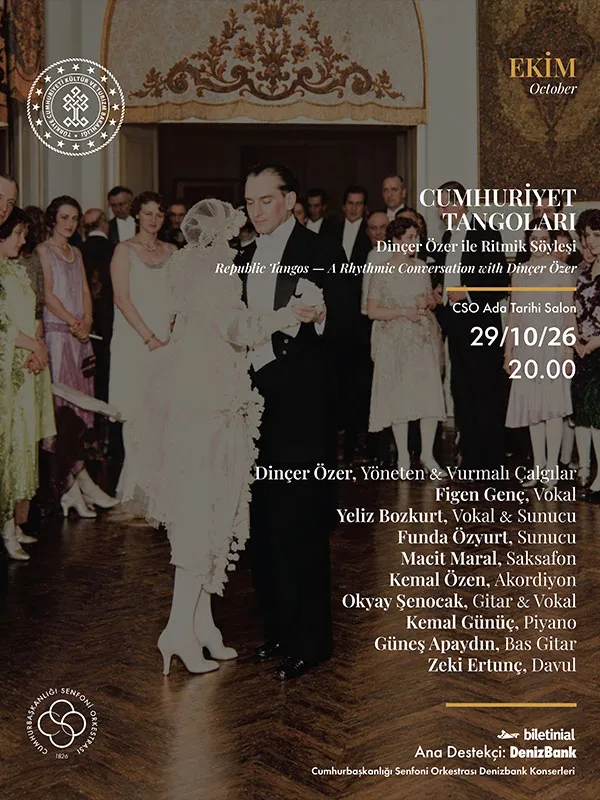 Cumhurbaşkanlığı Senfoni Orkestrası - Cumhuriyet Tangoları card