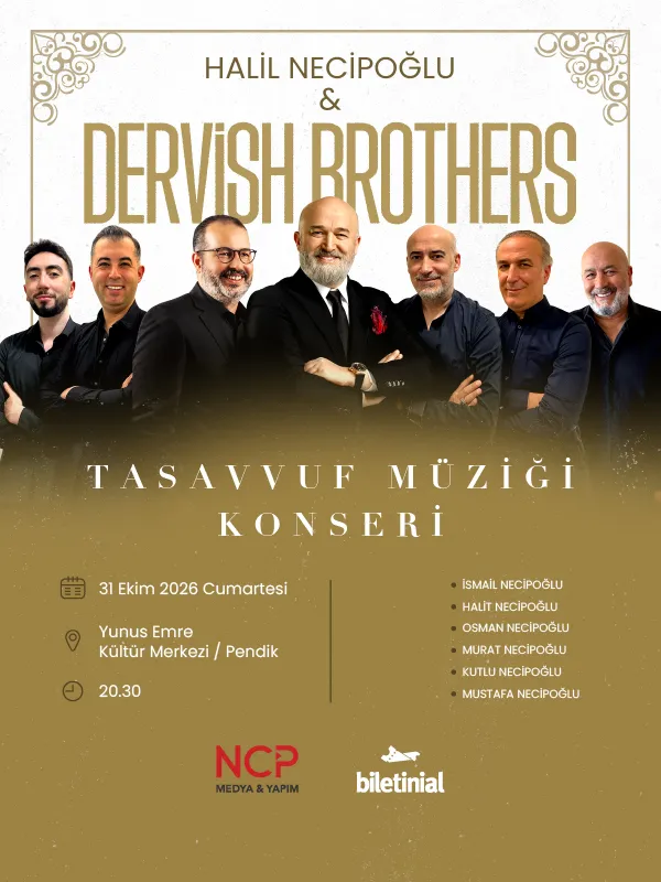 HALİL NECİPOĞLU & DERVİSH BROTHERS card