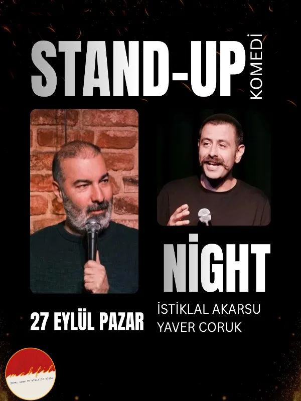 İstiklal Akarsu & Yaver Coruk Stand-Up card