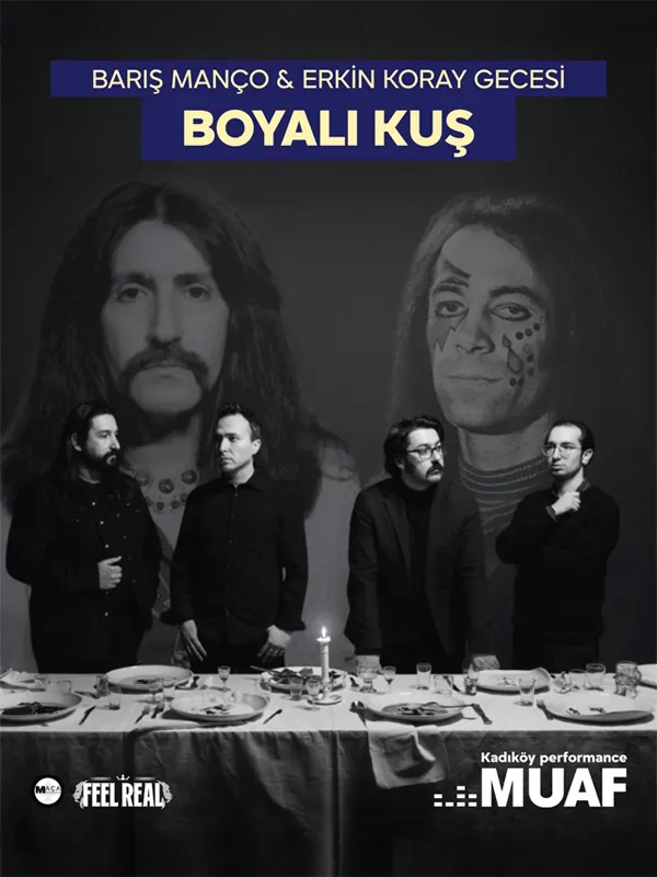 Barış Manço & Erkin Koray Gecesi - Boyalı Kuş card