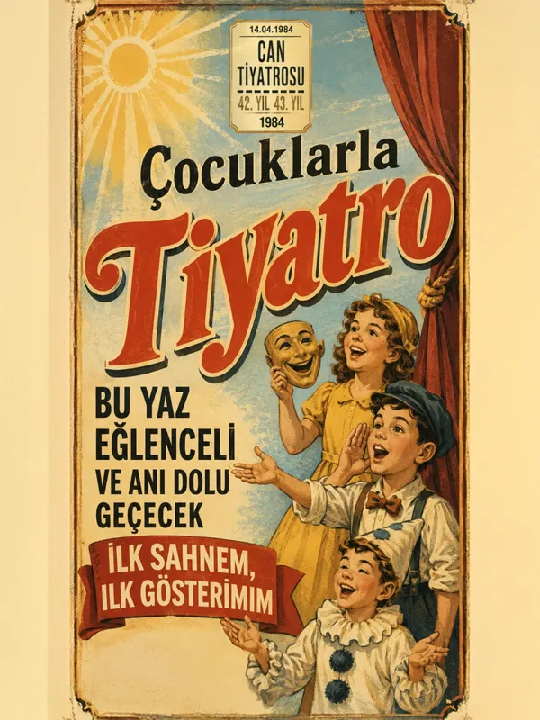 Yaza Özel (8-16 Yaş) - Tiyatro Atölyesi card
