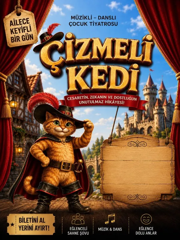 Çizmeli Kedi card