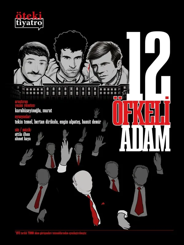 12 Öfkeli Adam card