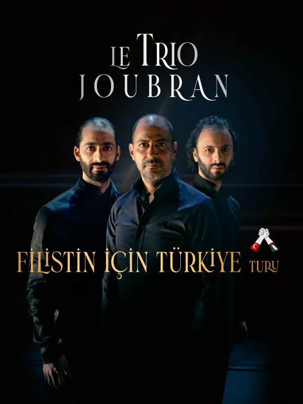 Uluslararası Filistin Dayanışma Gecesi – Le Trio Joubran & Azam Ali card