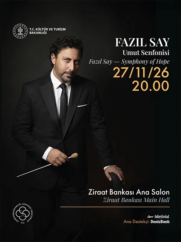 Cumhurbaşkanlığı Senfoni Orkestrası DenizBank Konserleri - Fazıl Say Umut Senfonisi card