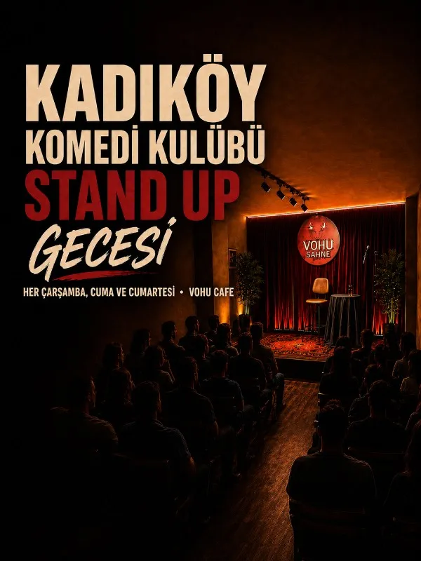 Kadıköy Komedi Kulübü Stand Up Gecesi card