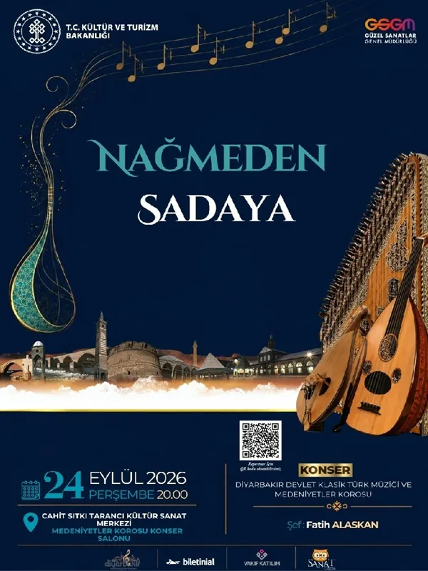 Nağmeden Sadaya (Sezon Açılış Konseri) - Diyarbakır Devlet Klasik Türk Müziği Korosu card