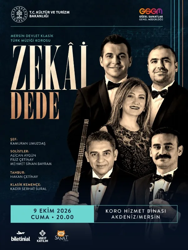 Zekai Dede Konseri card