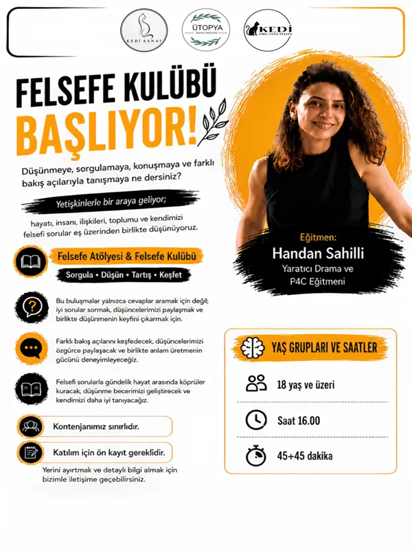 Felsefe Kulübü Başlıyor! card