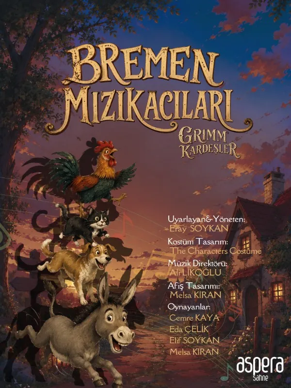 Bremen Mızıkacıları Grimm Kardeşler thumbnail