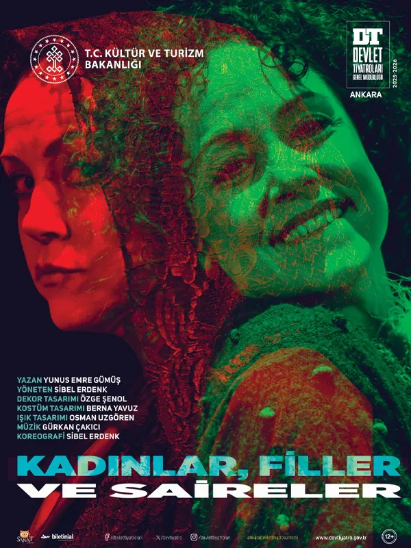 KADINLAR , FİLLER VE SAİRELER card