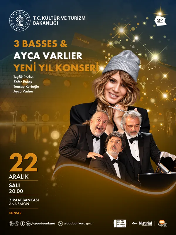 3 Basses & Ayça Varlıer Konseri card
