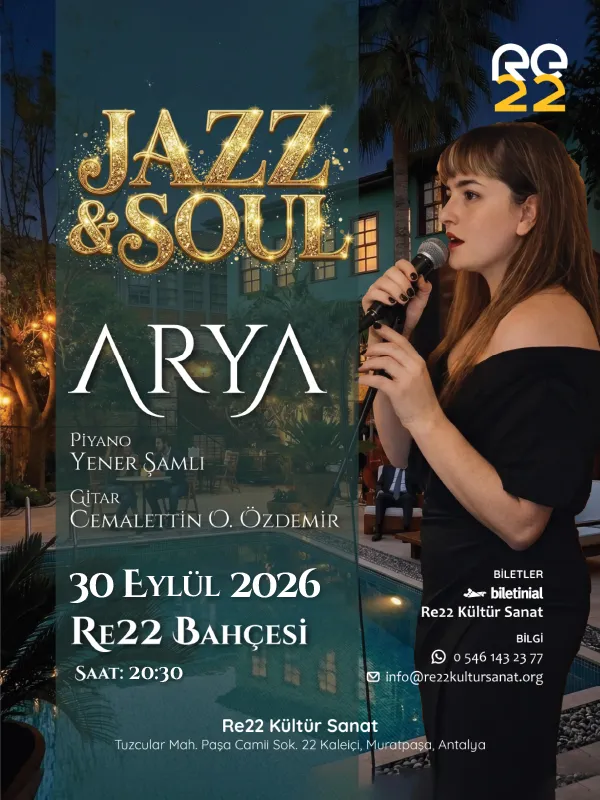 Re22 Kültür Sanatta “Jazz & Soul” Konseri card