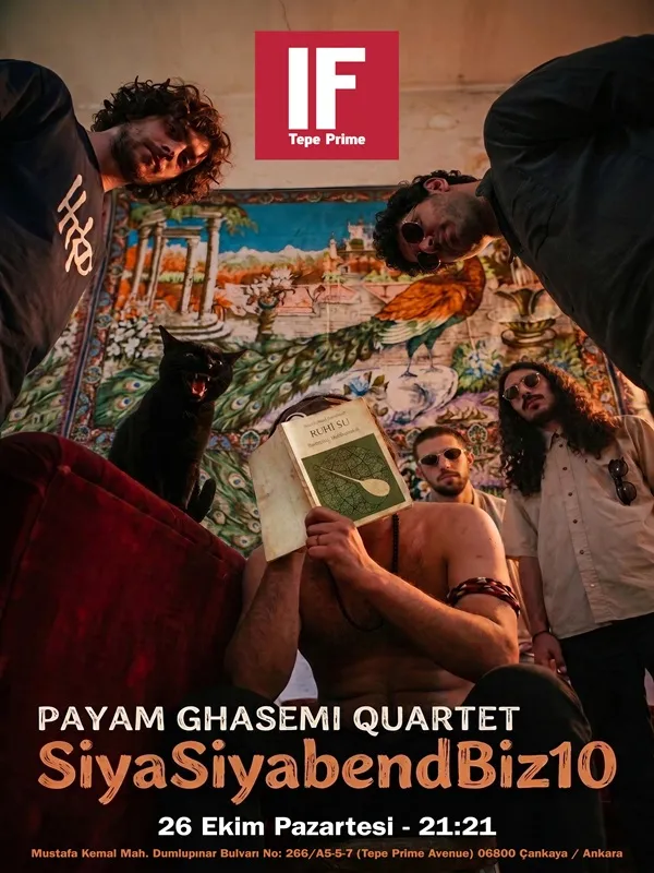 Payam Ghasemi Quartet: SiyaSiyabendBiz10 card