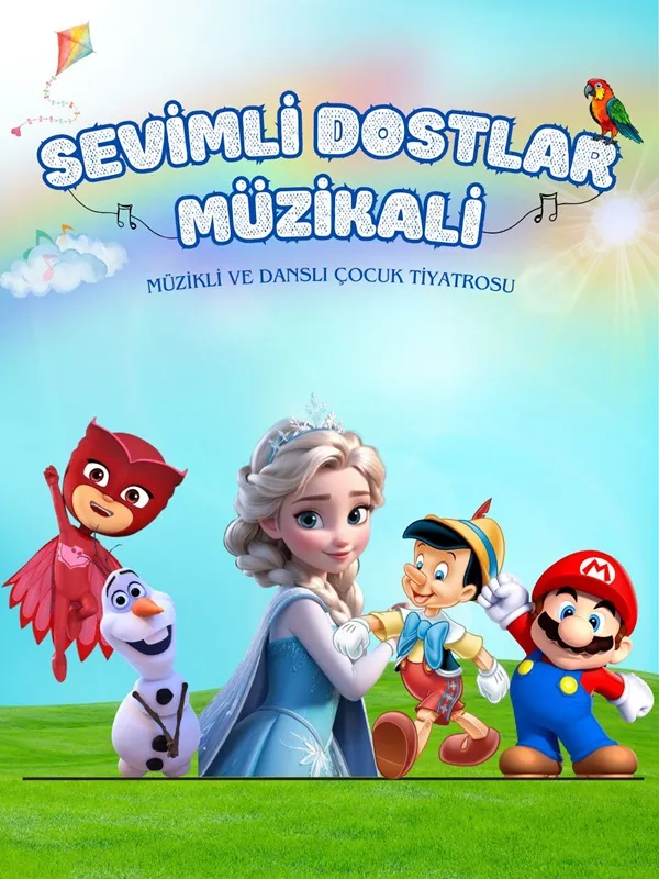 Sevimli Dostlar Müzikali card