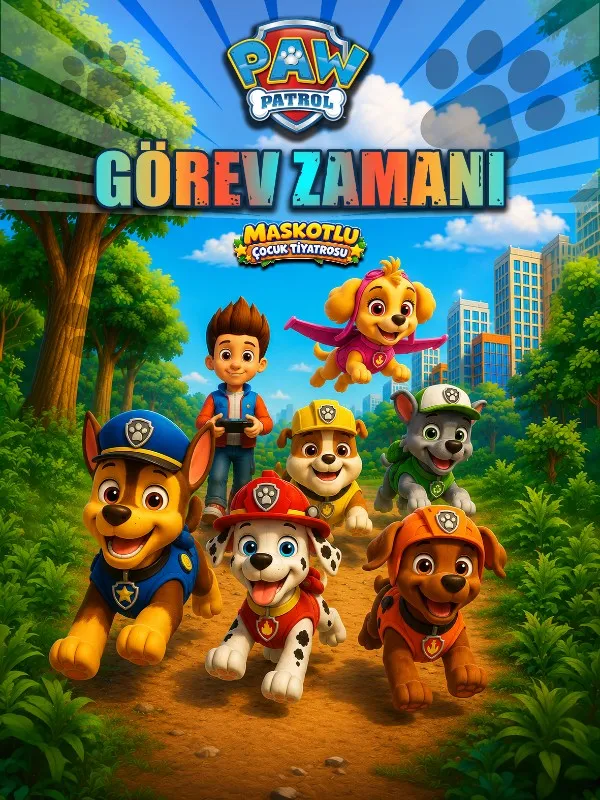 Paw Patrol Görev Zamanı card