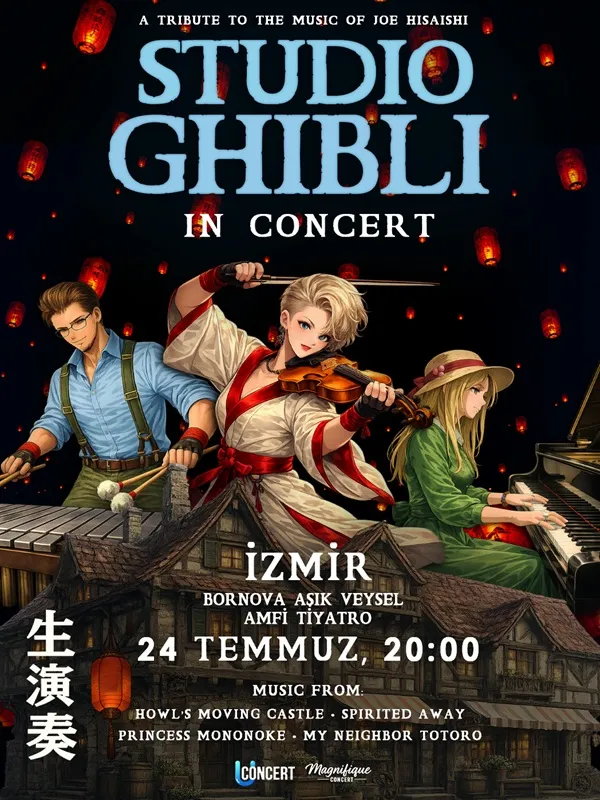 Magnifique Concert: Studio Ghibli card