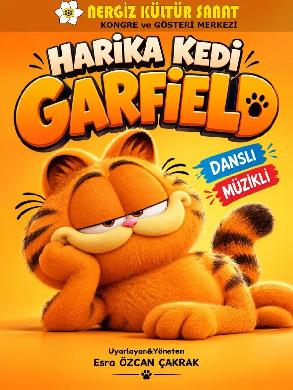 Harika Kedi Garfield card