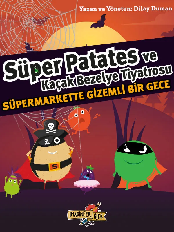 Süper Patates ve Kaçak Bezelye - Gizemli Bir Gece card