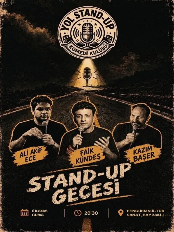 Yol Komedi Kulübü Stand-up Gecesi card