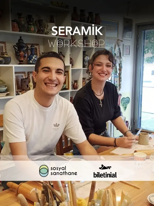 Seramik Workshop: Etkinlik Takvimi - Sosyal Sanathane İzmir card