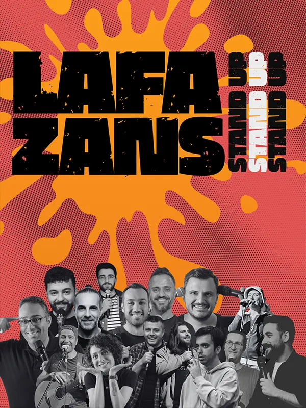 Lafazans Stand Up card