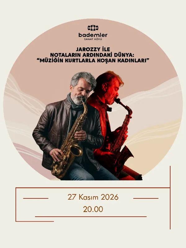 Jarozzy ile Notaların Ardındaki Dünya “Müziğin Kurtlarla Koşan Kadınları card