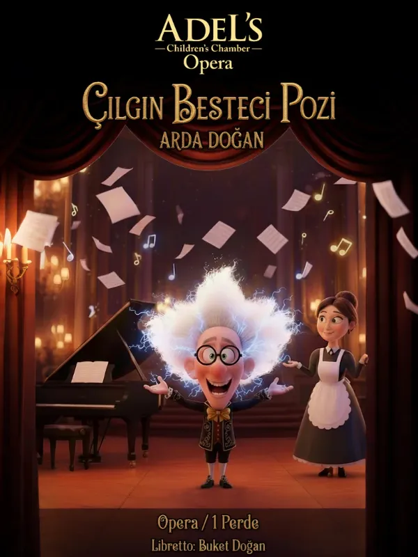 Çılgın Besteci Pozi Çocuk ve Aile Operası card