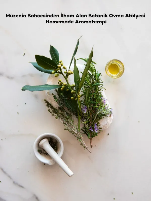 Müzede Sahne: Homemade Aromaterapi ile Öz Koku Tasarım Atölyesi card