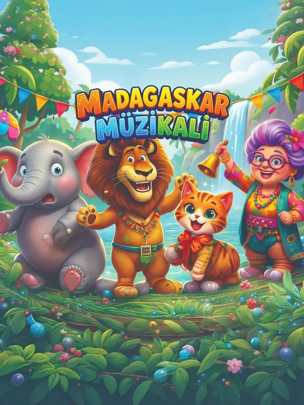 Madagaskar Müzikali card